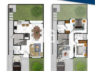 Casa en Venta en Urbanización Miracielo, Machala – Modelo Adriana