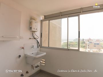Flat con vista al río – 2 dormitorios – Condominio La Ribera de Santa Clara – Ate