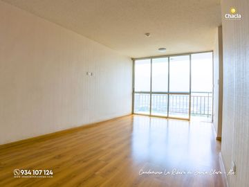Flat con vista al río – 2 dormitorios – Condominio La Ribera de Santa Clara – Ate