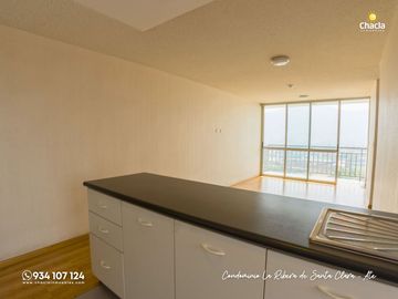 Flat con vista al río – 2 dormitorios – Condominio La Ribera de Santa Clara – Ate