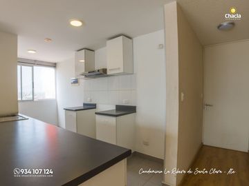 Flat con vista al río – 2 dormitorios – Condominio La Ribera de Santa Clara – Ate
