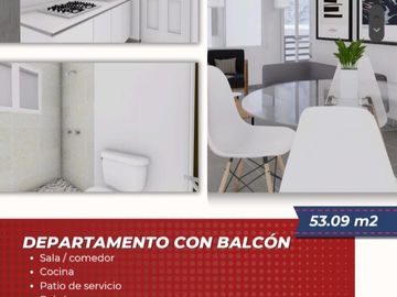 Bonitos y Nuevos departamentos atrás de la coca cola de periférico por el Saucito