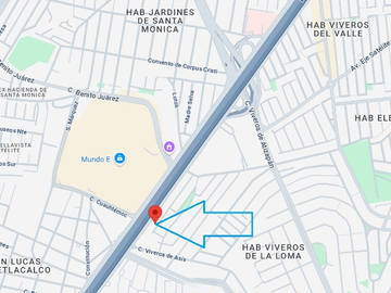 CASA EN VENTA, COL. VIVEROS DE LA LOMA, TLALNEPANTLA DE BAZ, ESTADO DE MÉXICO.