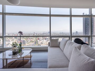 Condo con vista panorámica y helipuerto en St Regis, en venta, Cuauhtémoc CDMX