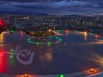 Condo con vista panorámica y helipuerto en St Regis, en venta, Cuauhtémoc CDMX