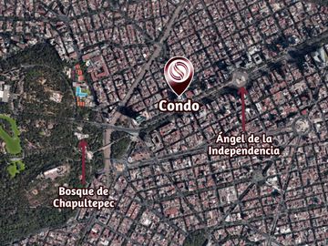 Condo con vista panorámica y helipuerto en St Regis, en venta, Cuauhtémoc CDMX