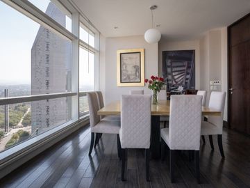 Condo con vista panorámica y helipuerto en St Regis, en venta, Cuauhtémoc CDMX