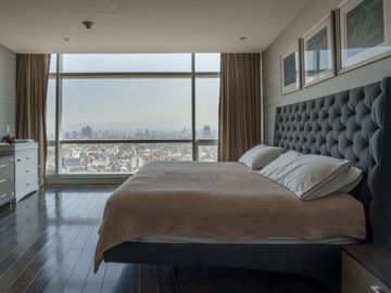 Condo con vista panorámica y helipuerto en St Regis, en venta, Cuauhtémoc CDMX
