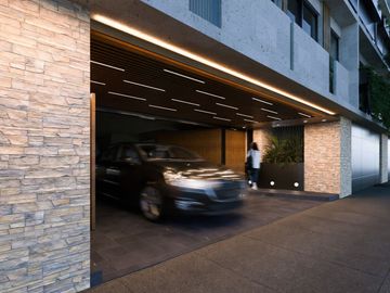 Penthouse de 2 habitaciones en la col. del Valle (F-307)