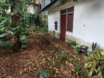 Rumah Lama Masuk Gang Area Jalan Pinang, 150 Meter Ke Pinang Raya
