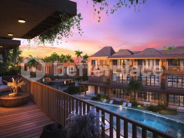 Your Bali Dream Home Awaits: Luxury Apartment with Sunset Views, Pool Access, and Prime Location in Nyanyi