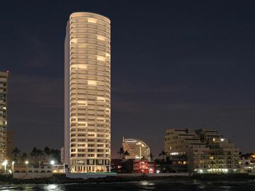 DEPARTAMENTOS EN VENTA A PIE DE PLAYA EN MAZATLAN