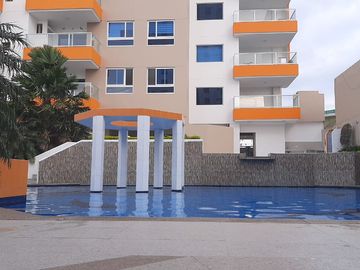 VENDO DEPARTAMENTO CON BALCON TONSUPA VISTA A LA PLAYA