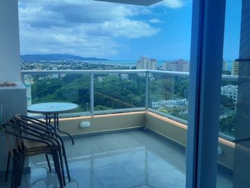 VENDO DEPARTAMENTO CON BALCON TONSUPA VISTA A LA PLAYA