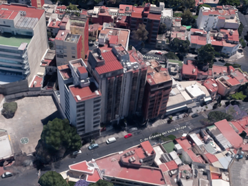 DEPARTAMENTO EN COLONIA DEL VALLE A 2 MINUTOS METROBUS LA PIEDAD