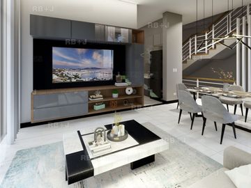 3-Storey Modern Design Gated Townhouse in San Juan near New Manila QC and Broadway