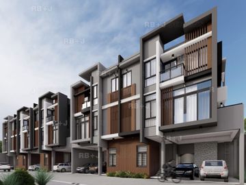 3-Storey Modern Design Gated Townhouse in San Juan near New Manila QC and Broadway