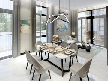 Pre-selling 3-Storey Gated Modern Townhouse in San Juan near New Manila and LRT-2 Gilmore Station
