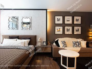 Condominium in the heart of Rayong city, quiet atmosphere, with convenience from complete facilities.