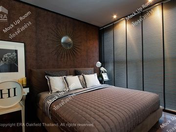 Condominium in the heart of Rayong city, quiet atmosphere, with full amenities (large room)