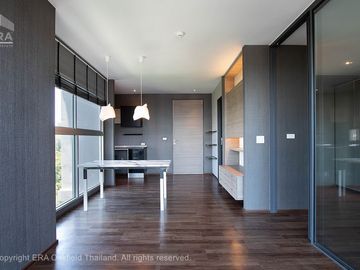 Condominium in the heart of Rayong city, quiet atmosphere, with full amenities (large room)