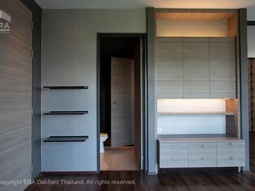 Condominium in the heart of Rayong city, quiet atmosphere, with full amenities (large room)