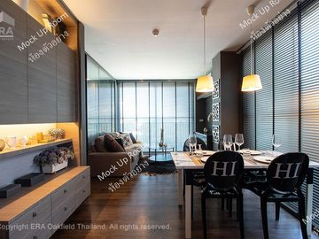 Condominium in the heart of Rayong city, quiet atmosphere, with full amenities (large room)