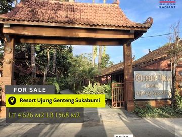 Hotel Resort di Ujung Genteng Sukabumi, Jawa Barat dengan view pantai