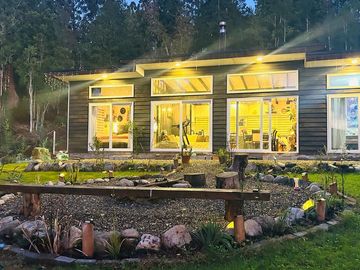 Parcela con Casa y Cabaña Sector Piedra Blanca $ 160.000.000.-