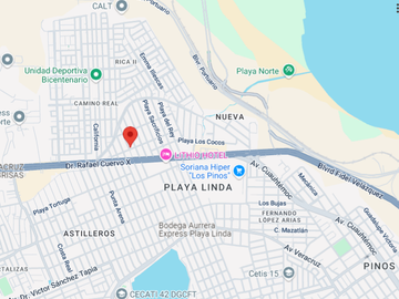 Hermosa casa en venta con 6 habitaciones a 4 mn de playa norte