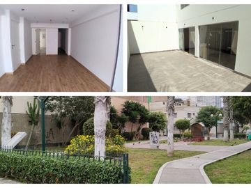 Ocasión! Se Vende Lindo y Amplio Departamento de Estreno, 2 Dormitorios en Barranco, a 1/2 cuadra de la Av. El Sol