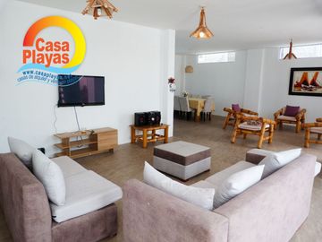 Casa Playas con Piscina de Venta en Villamil, Via a Data Km 6, a Pasos del Mar