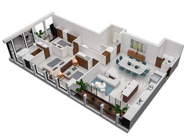DEPARTAMENTOS EN VENTA TORRE CERCANA A NUEVA CARRETERA A SAN PEDRO