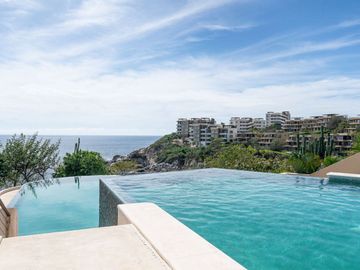 Penthouse con vista al mar, club de playa, en venta, Cosmo Residences, Huatulco