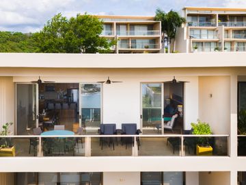 Penthouse con vista al mar, club de playa, en venta, Cosmo Residences, Huatulco