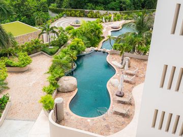 Penthouse con vista al mar, club de playa, en venta, Cosmo Residences, Huatulco