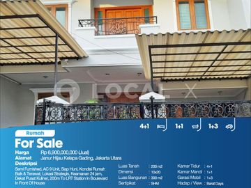 Rumah Janur Hijau Kelapa Gading, Jakarta Utara