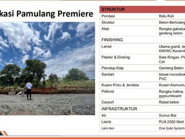Jual Rumah 2 Lantai Pamulang Premiere Harga Perdana