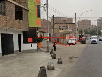 ¡Terreno en Esquina en Avenida Principal – San Juan de Lurigancho!