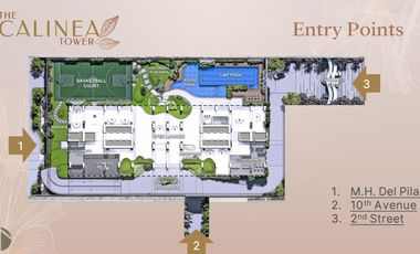 16K MONTHLY STUDIO PRESELLING CONDO IN CALOOCAN CITY CALINEA TOWER payable in 40months