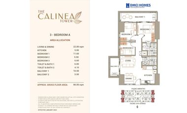 16K MONTHLY STUDIO PRESELLING CONDO IN CALOOCAN CITY CALINEA TOWER payable in 40months