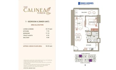 16K MONTHLY STUDIO PRESELLING CONDO IN CALOOCAN CITY CALINEA TOWER payable in 40months