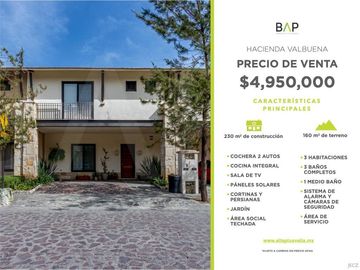 Casa en venta Hacienda Valbuena