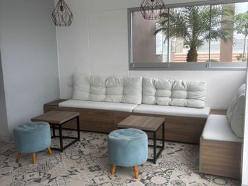 ALQUILO DEPARTAMENTO CON VISTA HACIA EL MAR EN BARRANCO DE 85 M2 CON 3 HABITACIONES