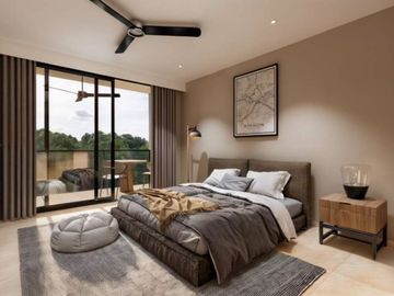Departamento con balcón en venta, El Arrocito, Huatulco