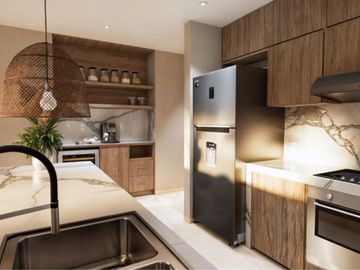 Departamento con balcón en venta, El Arrocito, Huatulco