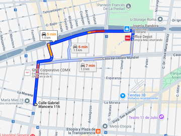 Departamento en Venta del Valle Norte Benito Juárez CDMX