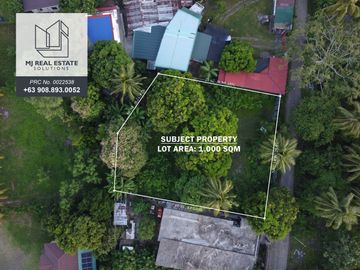 1,000 sqm Lot for Sale in Sorsogon City