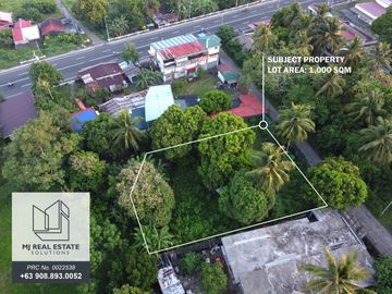 1,000 sqm Lot for Sale in Sorsogon City