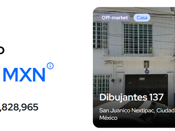 Casa de oportunidad en DIBUJANTES, IZTAPALAPA ✨🏡💵
